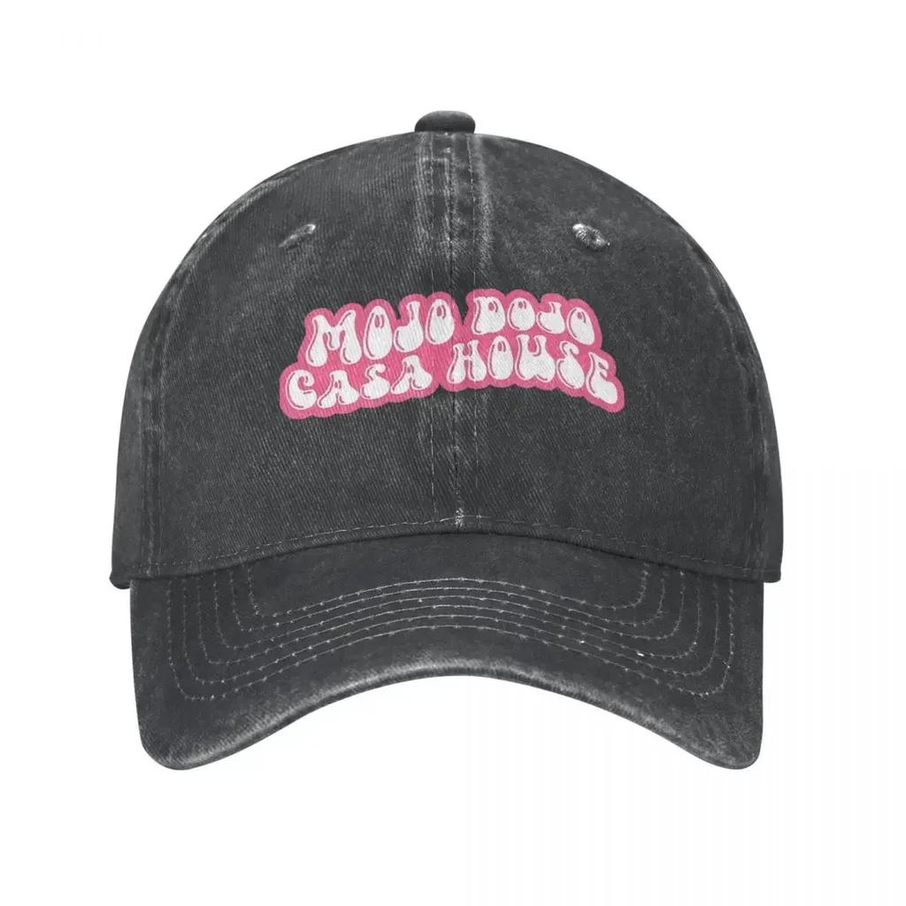 Ryan Gosling Mojo Dojo Casa House Men Women Baseball Cap Distressed Denim Hats Vintage Outdoor Running Golf Snapback Hat