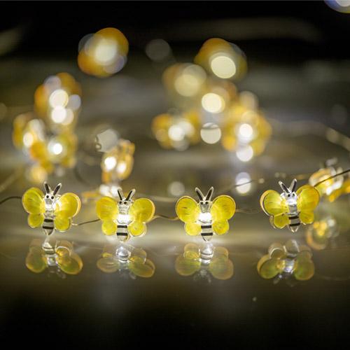 Guirlande lumineuse à 20 LED (Abeille)