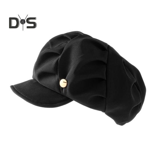 

Женская кепка газетчика, регулируемый козырек, берет, шляпа на все времена, дышащая, остроконечная шляпа, женская, для девочек, винтажная, повседневная, шляпа газетчика, таксиста чёрный