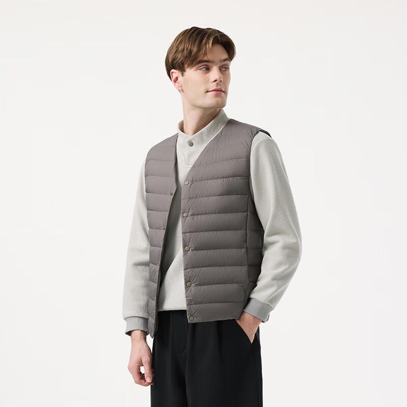 Tambor Men's Collarless Warm Down Vest