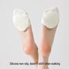 Women's Low-Cut Cotton Half-Sole Boat Socks - Summer Thin, Non-Slip, Invisible for High Heels