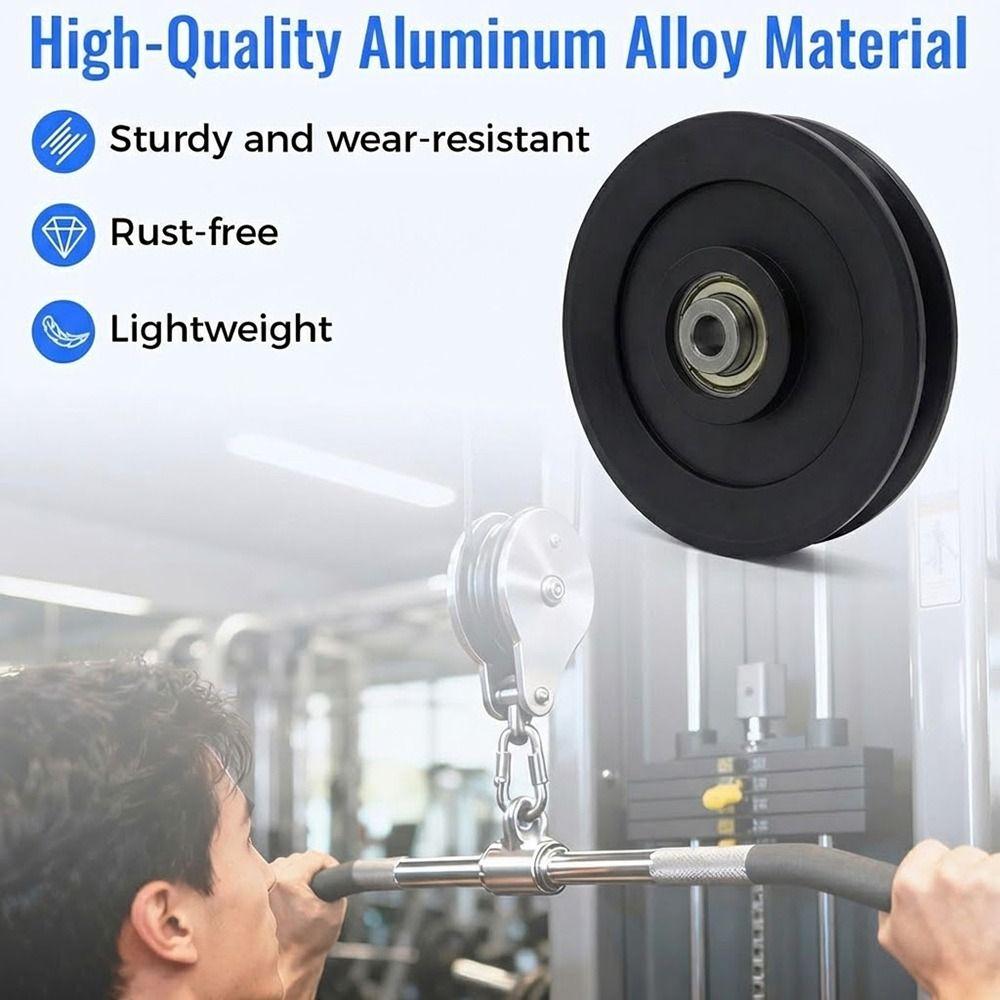 Integrated Gym Pulley Wheel Heavy Duty Fitness Bearing Professional Bearing Wheel  Gym Equipment