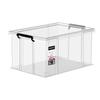 50L Transparent Black Storage Box