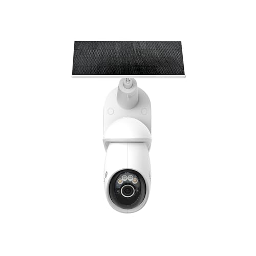TP-Link Tapo Security Camera, Pet Camera, Outdoor, Solar-Powered Surveillance Camera, Monitoring Camera, Smartphone Compatible, Solar Powered, Wi-Fi,