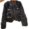 Fur Jacket Women's Autumn and Winter Young New Imitation Fox Hair Slim and Thin Fur Coat