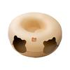 Cat Tunnel Cave Bed Removable Scratch Resistant Training Toy Washable with Zipper House for