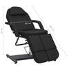 Vidaxl Cosmetic Treatment Chair, Eco-Leather, Black 180X62X78 Cm