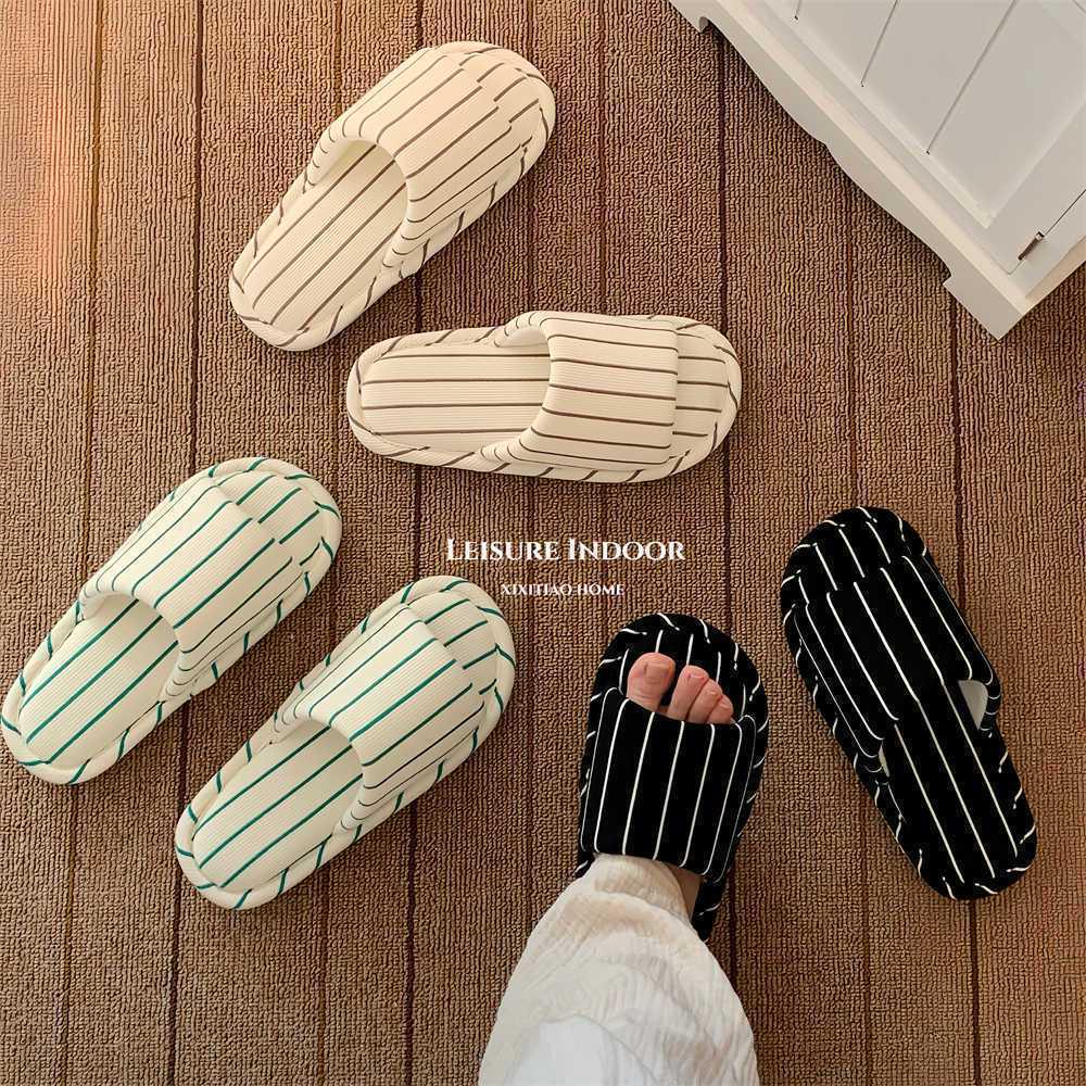 Four Seasons Linen Floor Mop Slippers - Women's Spring/Autumn & Men's Summer, Non-slip Cotton Linen for Indoor Use
