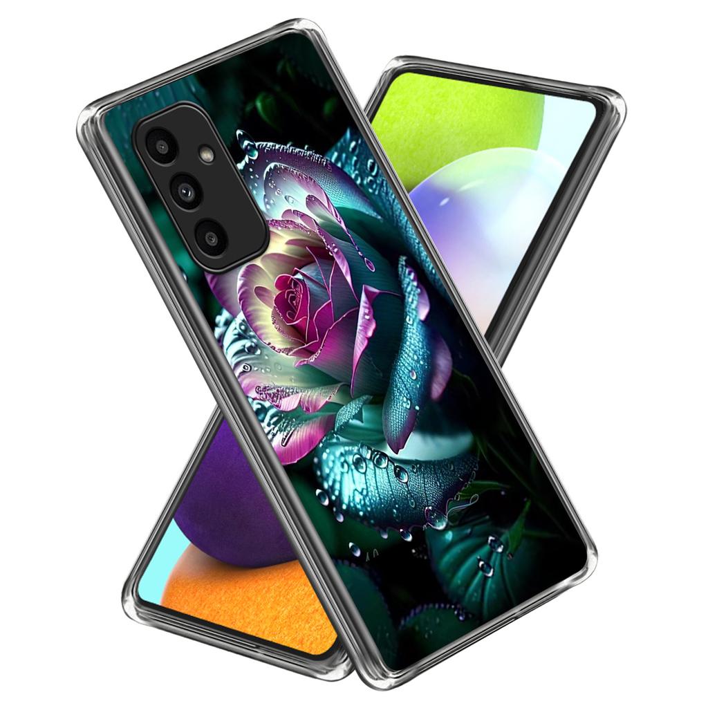 For Samsung Galaxy A15 4G/5G Case Shock-Absorbent TPU Pattern Printed Phone Cover