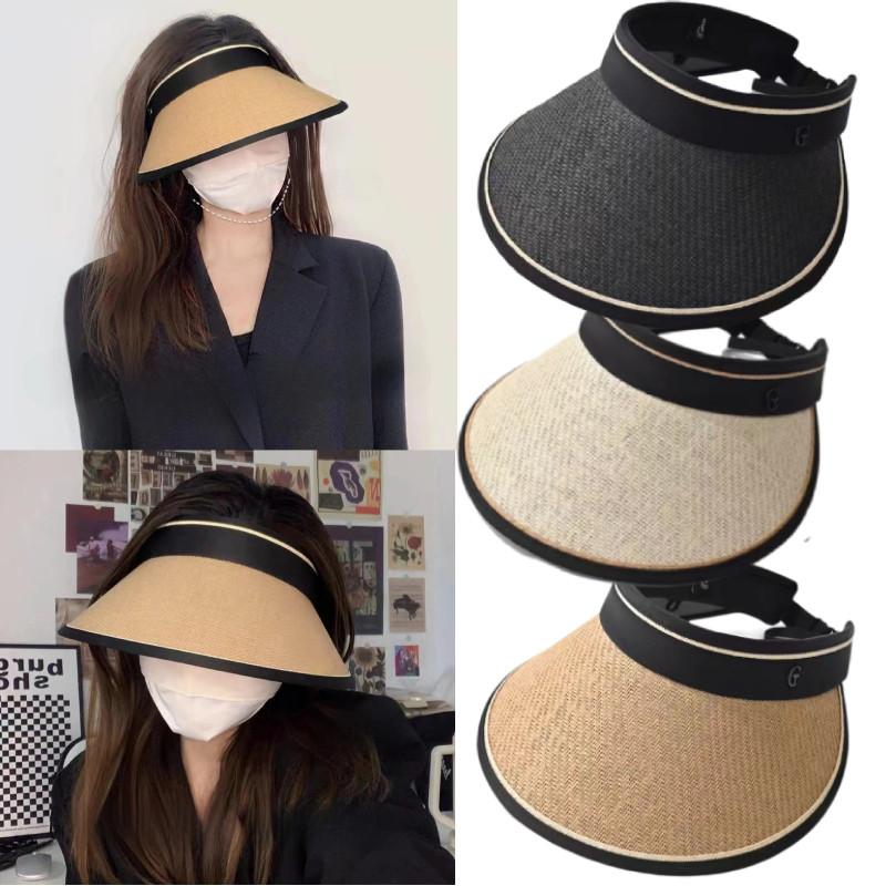 Summer Women's Wide Brim Straw Sun Hat For Uv Protection Stylish And Adjustable