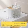 Hand-held Bath Basket Storage Basket, Bathroom Hand-held Bath Basket Dry and Wet Separation Storage Basket, Bathroom Bath Basket
