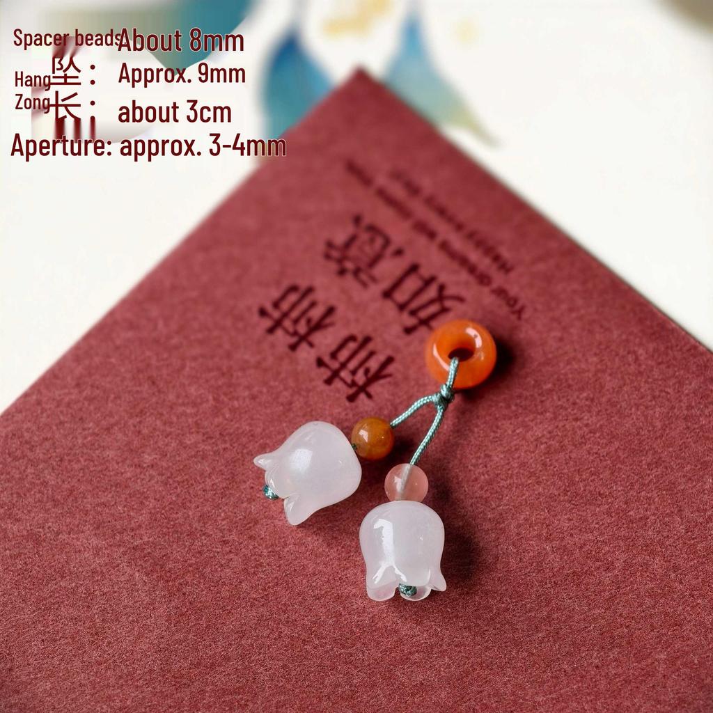 Southern Red Agate & Hetian Jade Beaded Bracelet with Pendant