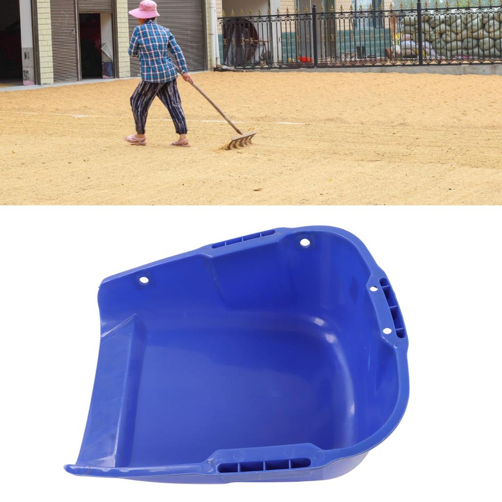 Hvy Duty Dustpan Plastic Large Capacity Double Handle Wr Resistant Dust Pan for Grain Drying