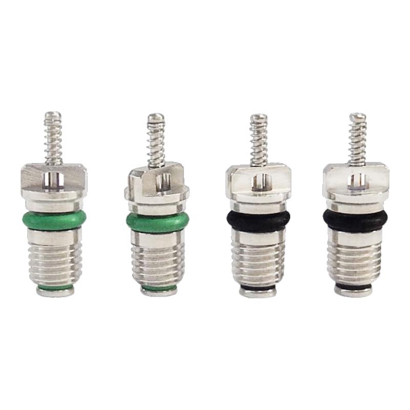 Haishidik Automotive R134a AC Valve Cores CN plug (adapter included)