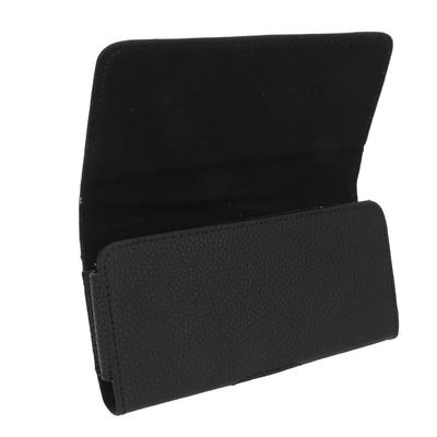 Kožené pouzdro na mobilní telefon na opasek pro muže, pouzdro na opasek pro 6,1 až 6,8palcové telefony