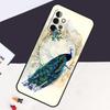Bird Peacock Feather Case For Samsung Galaxy A05 A06 A26 A16 A56 A36 A22 A32 A52 A54 A34 A14 A55 A15 A53 A33 A35