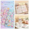 Set of 4 Cute Animal Character 3D Reward Stickers for Smartphone and Sticker Pastel Perfect for Kids and Great Prizes and Gifts Stickers, Planners,