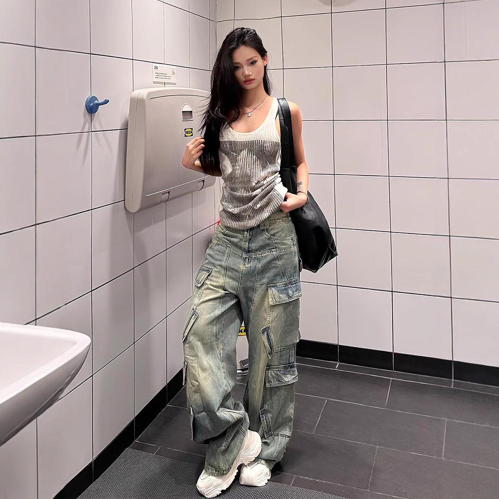 High-End White Slimming Tank Top for Women - Summer Sleeveless T-Shirt