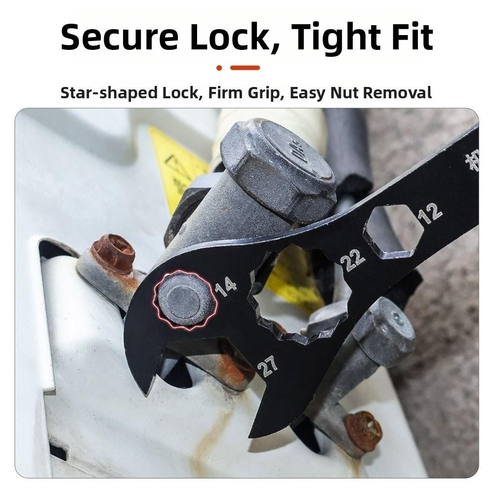 Thickening and Hardening Open End Wrench Multi-Functional Multifunctional Wrench