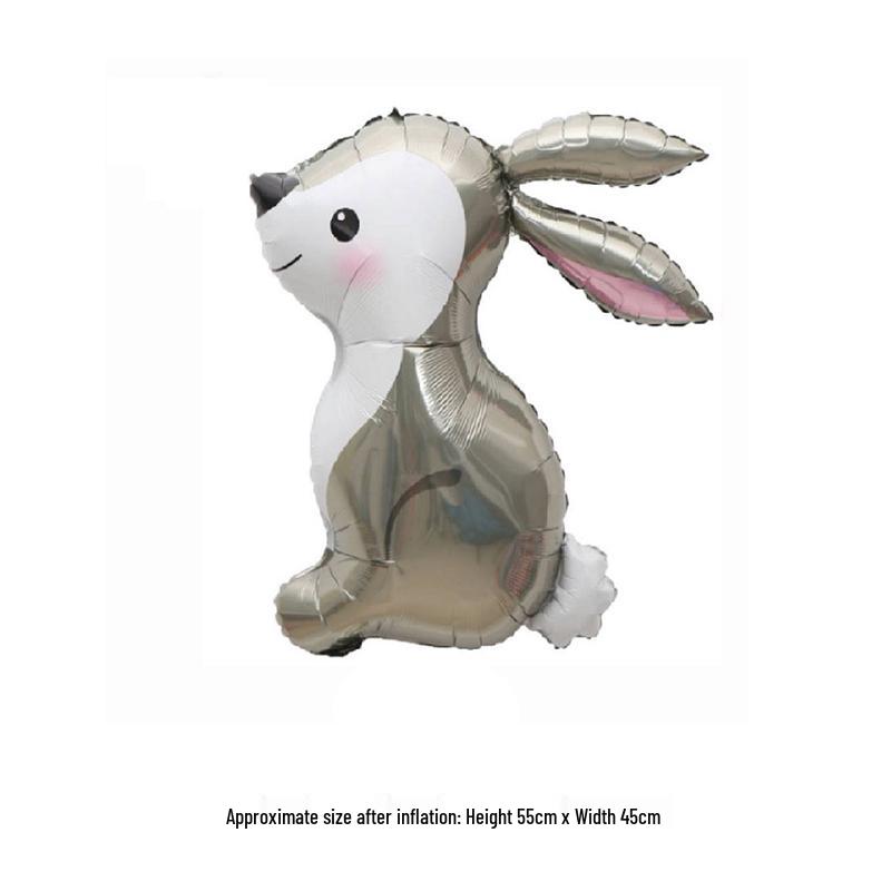 Large Smiley Face Birthday Cake Balloon for Outdoor Party Decorations