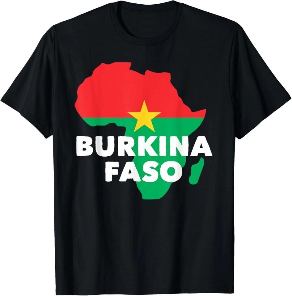 

Africa Unite For Burkina Faso And Ibrahim Traore Map Flag T-Shirt Unisex T-Shirt S