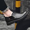 Klassische Business Schuhe Männer Oxford Derby Echtes Leder Spitz Mode Lace Up Hohe Qualität Büro Hochzeit Formale Schuh Männlich