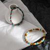 Simple Turquoise Wooden Bead Bracelet for Men Trendy Fashion Versatile High-end Beaded Bracelet for Men
