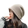 Women's Korean & Japanese-Style Slouchy Beanie: Autumn & Winter Face-Flattering Hat
