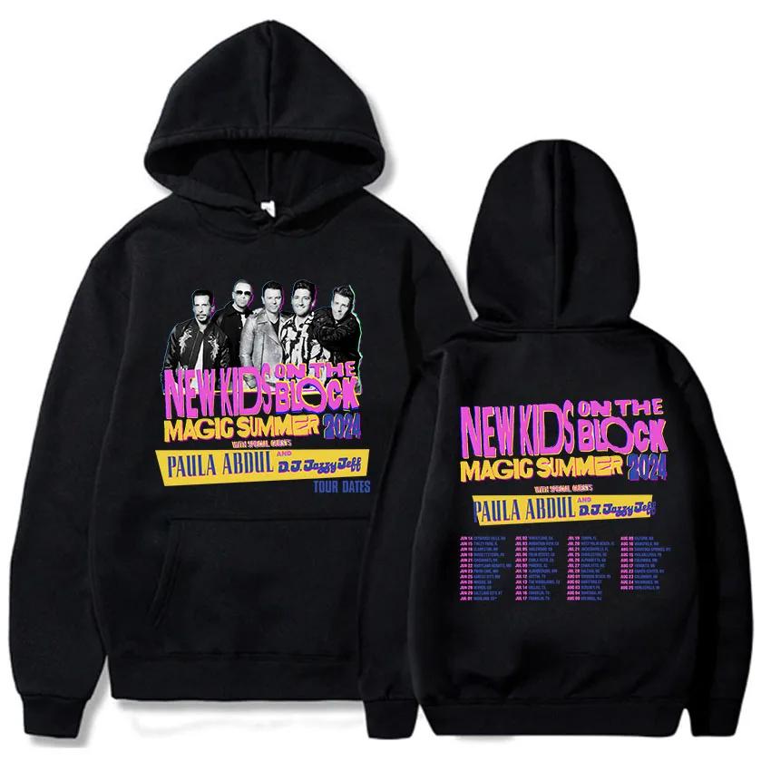 NKOTB-B The Magic Summer Tour Hoodie Sudaderas Para Mujer Women Clothing Moletom Long SleeveStreetwear Top