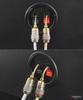 Nakamichi FanLock Excel 24K Gold-Plated Flex 2mm Pin Banana Plugs for Spring Clip Terminals, 10-18AWG, 4mm Hi-Fi Home Theater Connectors, 12pcs