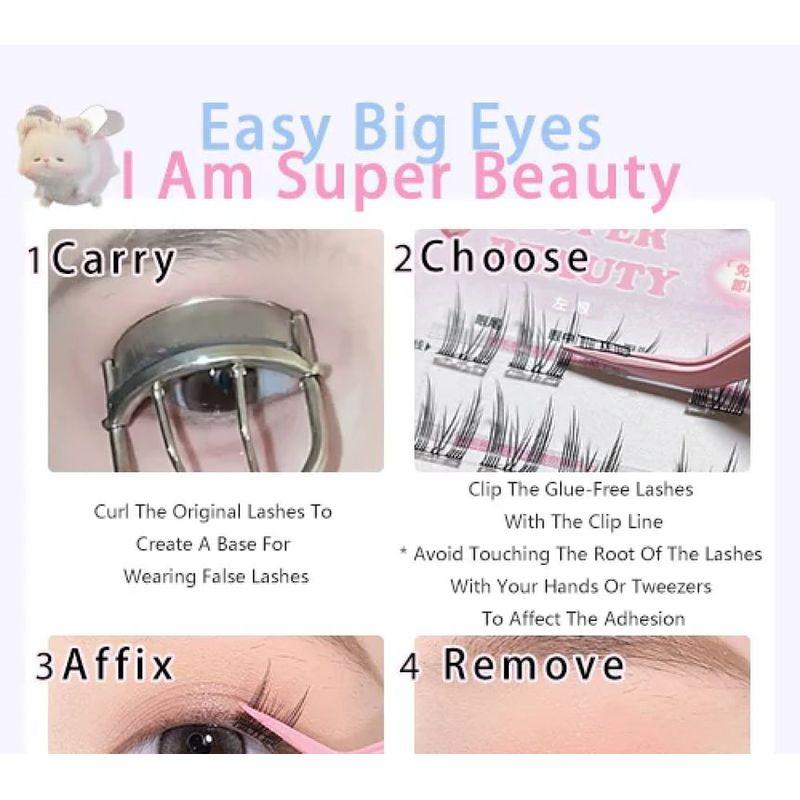 FLORTTE - Special Edition False Eyelashes - 2 Style (4-5)