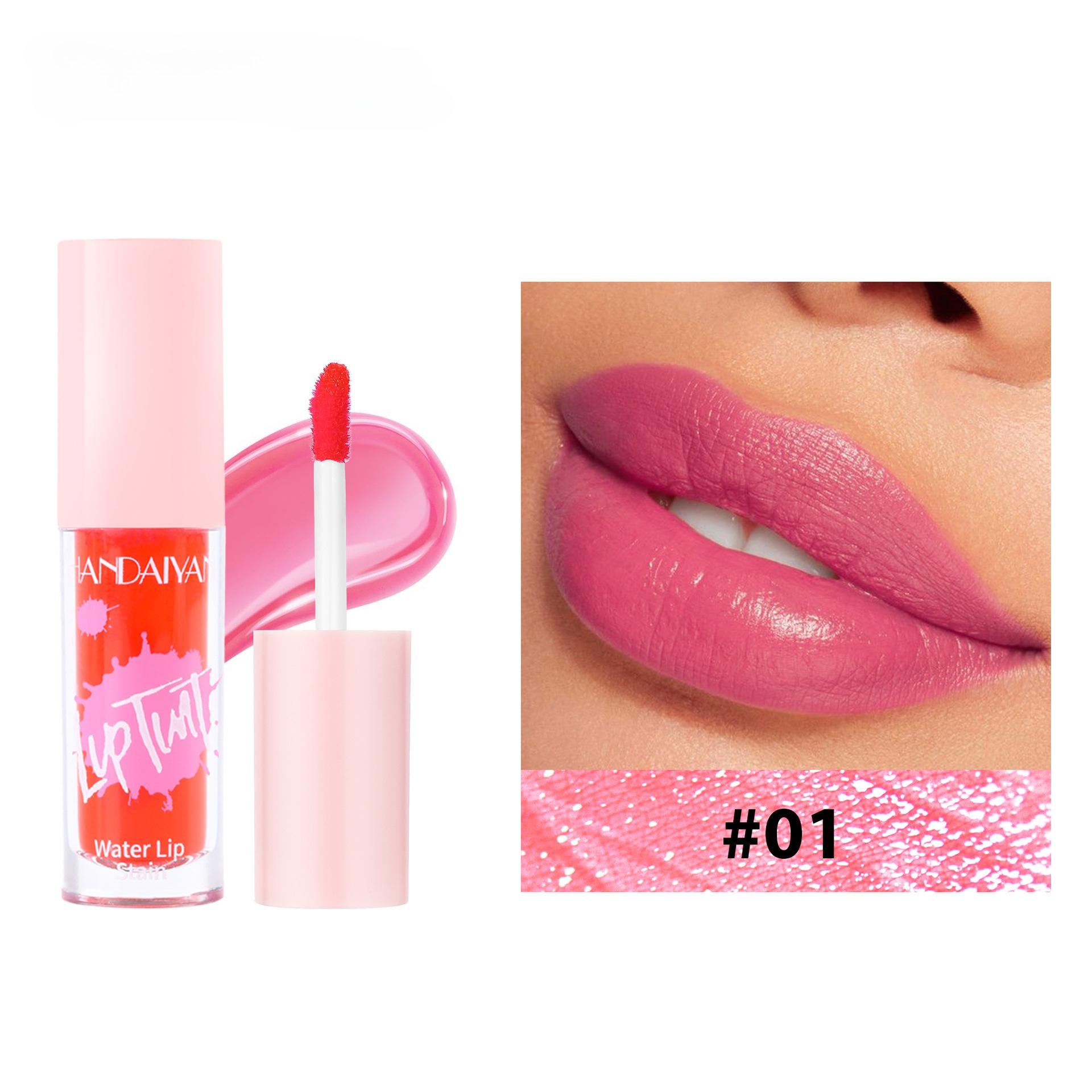 Lipstick Watercolor Makeup Long-lasting Moisturizing Lip Gloss 6 Colors Non-staining Lipstick Liquid 5ml