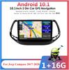 10.1" Android 10.1 Car Stereo Radio GPS Navigation 1+16GB For 17-20 Jeep Compass