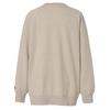 NANGA Men's 2025 ECO HYBRID BOX LOGO SWEATSHIRT, OATMEAL, Size L (NW2441-1F001-A)