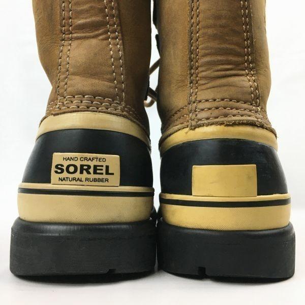 Sorel Size 23.5 Premium Snow Boots with Liner Brown(USED)