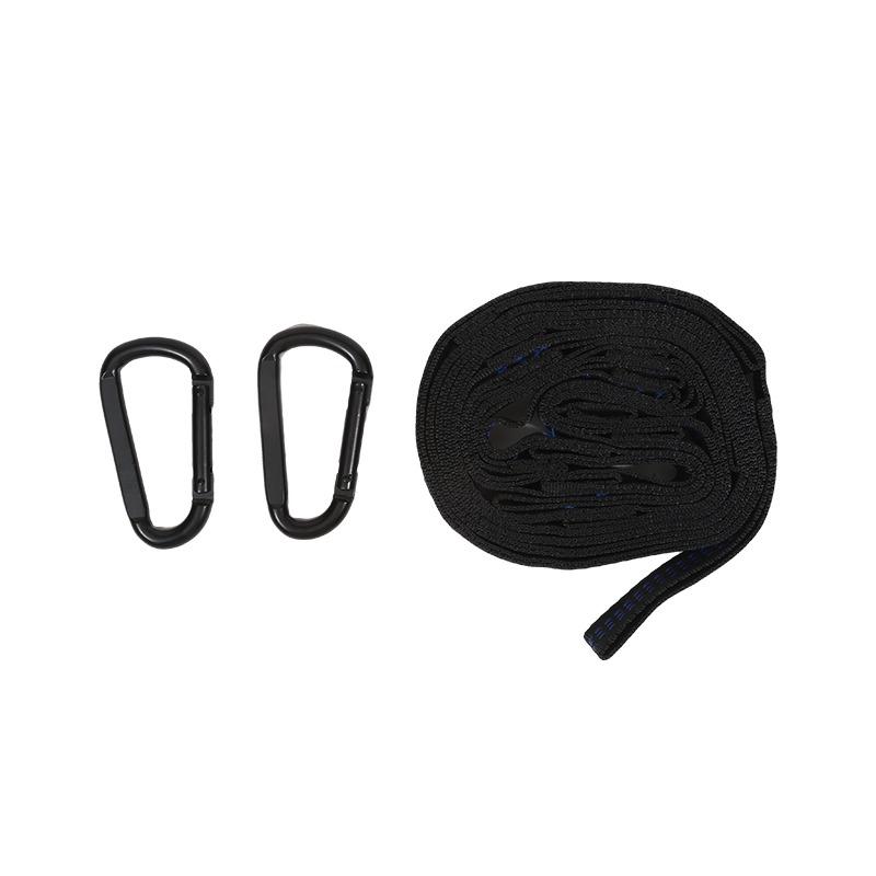 2Pcs High Bearing Capacity Hammock Straps 600lbs Breaking Strength Polyester Hammock Belt Rope 5 Ring Correias De Poliéster