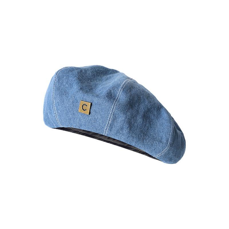 Hat, Female, Big Head Circumference, Beret, Painter's Hat