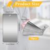 2026+ 50 Pack Stainless Steel Metal Engraving Blanks, Rectangle Blank Tags for Stamping, 1x2 Inch