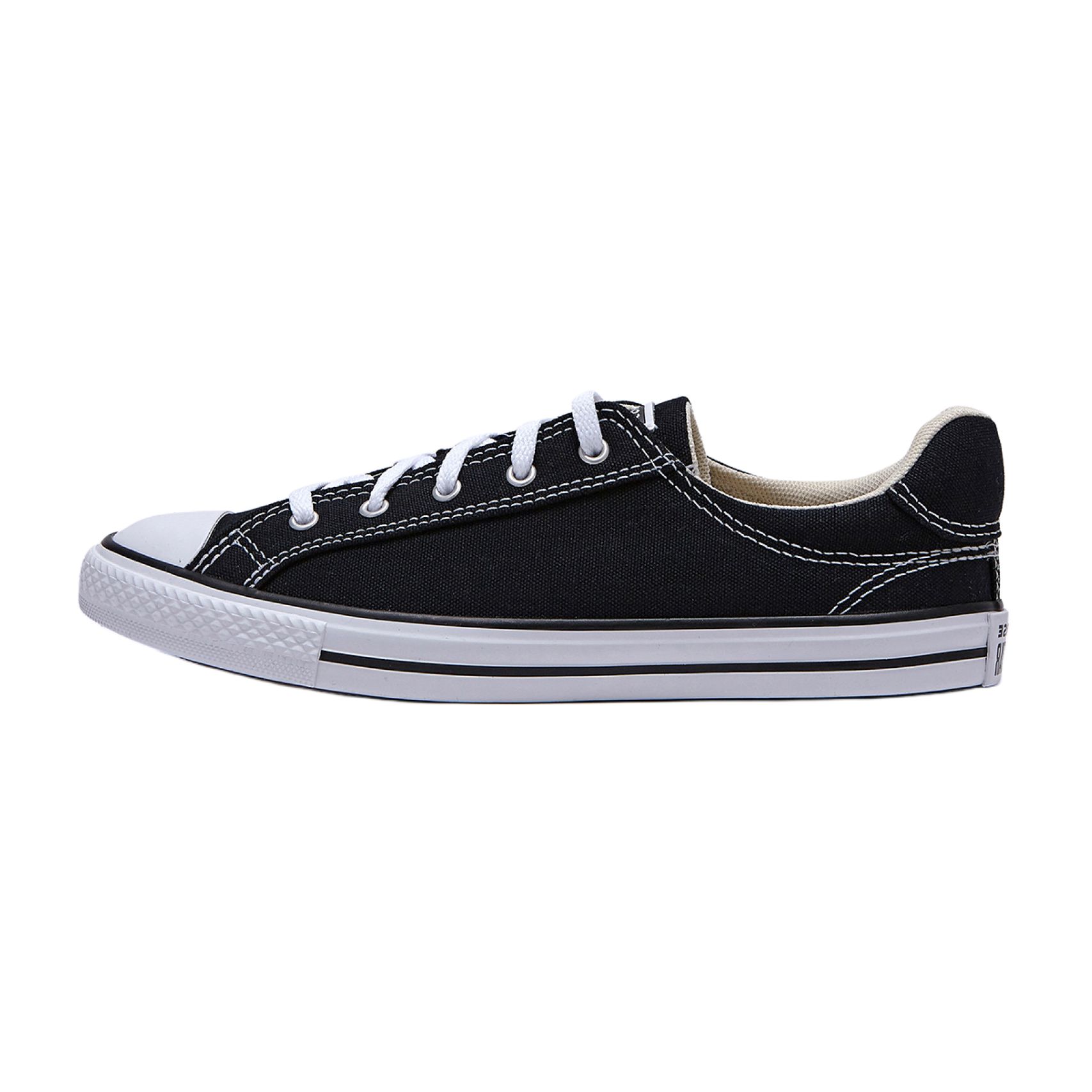 

Converse All Star Dainty Lucky comfortable thin sole slip-resistant and wear-resistant low-top skate shoes for women in black 37 чёрный