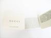Authentic GUCCI GG Black Canvas Bamboo Bifold Wallet Compact Wallet #8353 Open Box