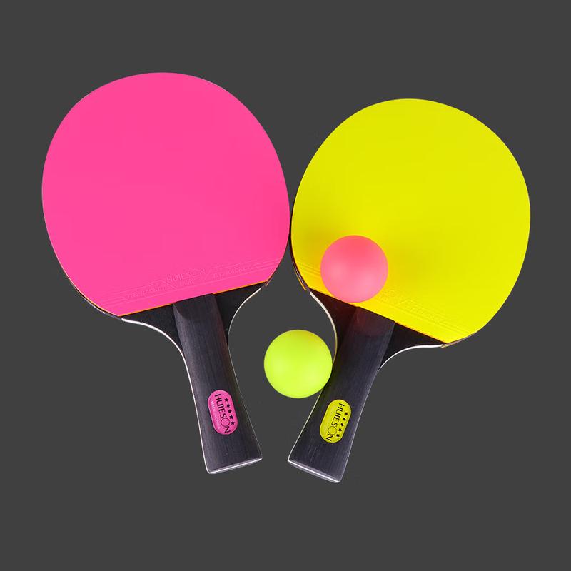 Set di Racchette da Ping Pong Colorate a 4 Stelle