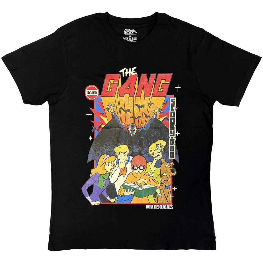 Scooby Doo T-Shirt: The Gang (Black) OFFICIAL NEW 2XL