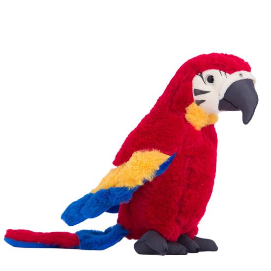 Plush Toy Comfortable Parrot Pattern PP Cotton Kids Plush Toy Ornaments for Home