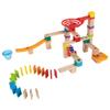 Hape Reconfigurable Rolling Slider Basic Set, for Ages 3 and Up, Wooden Slope Toy, E8862