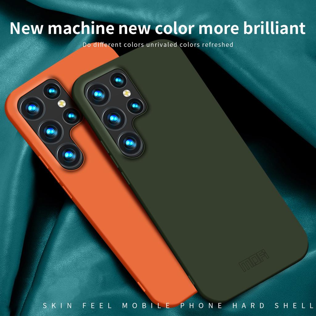 MOFI JK Qin Series For Samsung Galaxy S24 Ultra Case Slim-Fit TPU+Acrylic Smart Phone Shell