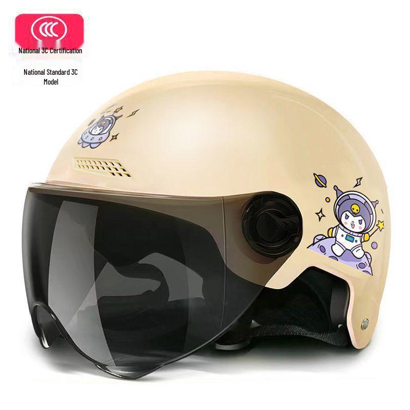 

Certified Universal Electric Vehicle Helmet for Men & Women - Lightweight, Four-Season, Summer Motorcycle Safety Gear with Free Shipping