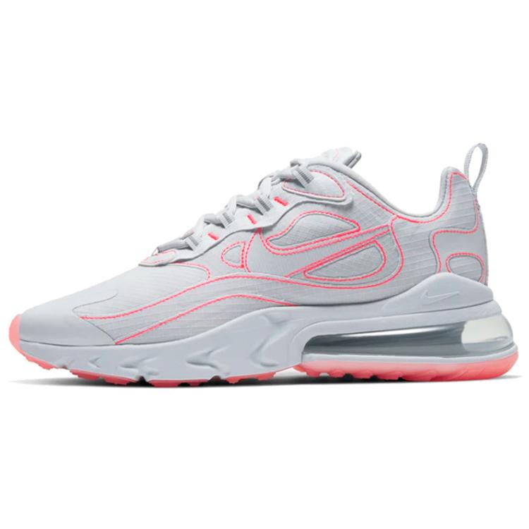 New Nike Air Max 270 React Stitch White Flash Crimson CQ6549-100