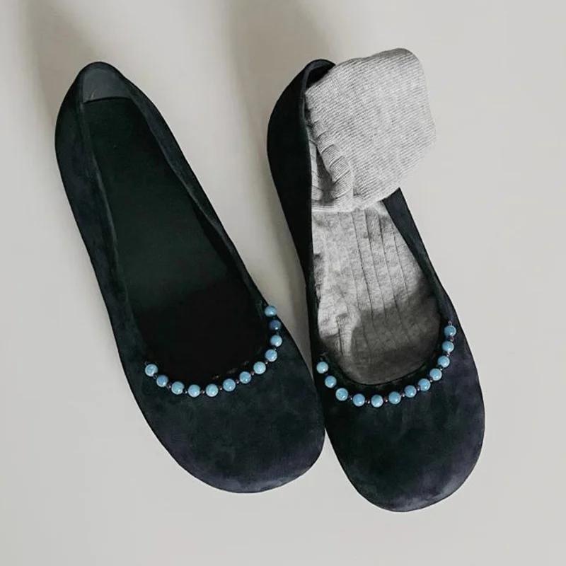 

Fashion Flats Women Loafers Shoes Cozy Shallow Shoes Spring Dress Fashion Sandals Walking Woman Shoes 2025 New Trend Brand Mujer Zapatos 40 чёрный