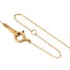 NON BRAND - Garnet U-shaped PendantNecklace K10/garnet Array