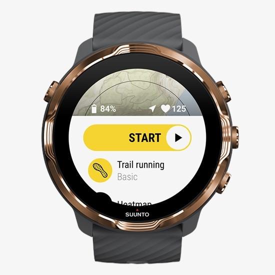 Buy Suunto 7 sports watch copper, graphite touchscreen 454 x 454 pixels  bluetooth (ss050382000) at affordable prices — free shipping, real reviews  with photos — Joom